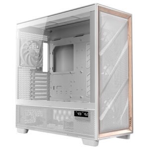 Case Antec Flux Pro Blanco Torre Wood Premium