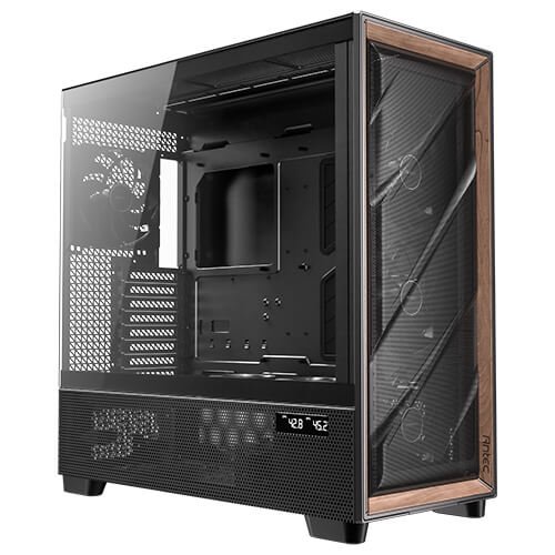 antec-flux-pro Case Antec Flux Pro Torre Wood Premium