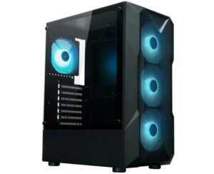 Astra Case Gaming 303 4 Fan RGB Negro
