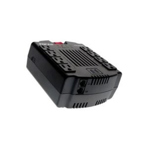 Astra Regulador de Voltaje Automatico 600VATIOS 1200 VA 8 Tomas 2 USB a