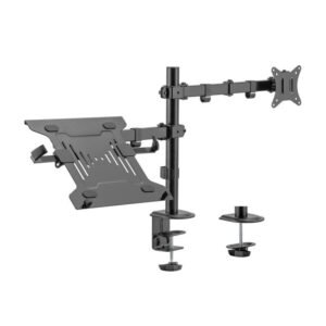 Astra Soporte Ajustable de Acero para Monitor 17-32 y Laptop Hasta 9KG / Negro