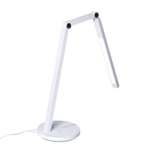 Astra Lampara LED de Escritorio Alambrica Blanca