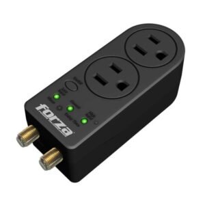Forza Protector de Voltaje 1800W 120V 2 Tomas (FVP-0200C)