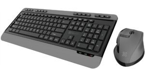 Klipxtreme Combo Teclado y Mouse Magnifik Inalambrico Ultradelgado 2.4GHz (KBK520)