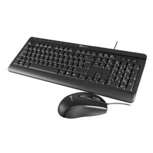 Klipxtreme Combo Teclado y Mouse Alambrico Negro (KCK-251S)