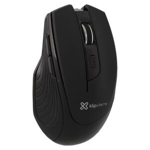 Klipxtreme Mouse Vortice Inalambrico Ergonomico 2.4 Ghz 1600DPI 3D 6 Botones Negro ( KMW355BK)