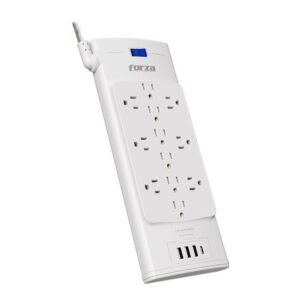 Forza Regleta con Cargador Rapido 35W 2 Nema 110/220V Usb-c con Indicador LED (PS-235USBC)