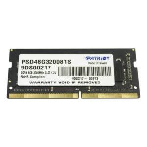 Patriot Memoria 8GB DDR4 Sodimm 3200MHz
