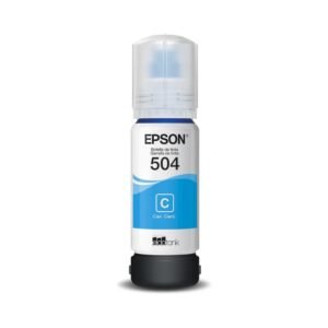 Epson Botella de Tinta Cian T504 70 ML L4150 L4160 L4260 L6161 L6171 L6191 L6270 L6370