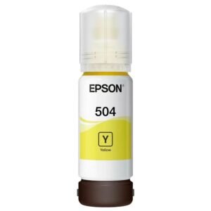 Epson Botella de Tinta Amarilla T504 70ML L4150 L4160 L4260-L6161 L6171 L6191