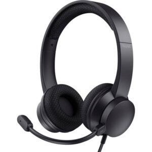 Audífono Trust Ayda USB para PC Negro ORGM